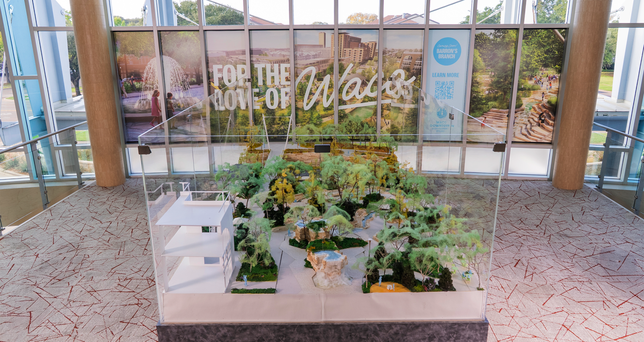 Come See What's Taking Shape in Downtown Waco: Explore the Model of Waco's Future