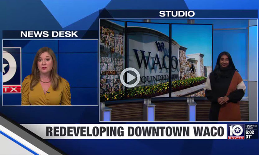 City of Waco, Texas to apply for $35-million in federal grants to help fund Downtown Development Project
