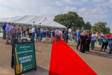 A red carpet event
