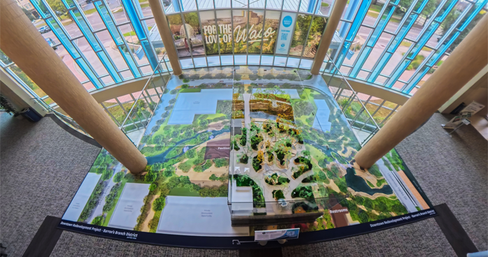 3D Model of the future Barron's Branch Park