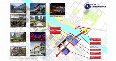 Illustrated conceptual map of the future Mary Avenue District